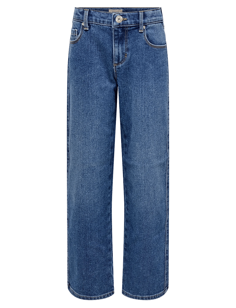 Kids Only - KOGBLAIR WIDE DNM JEANS PIM - brede jeans - medium blue denim - 0