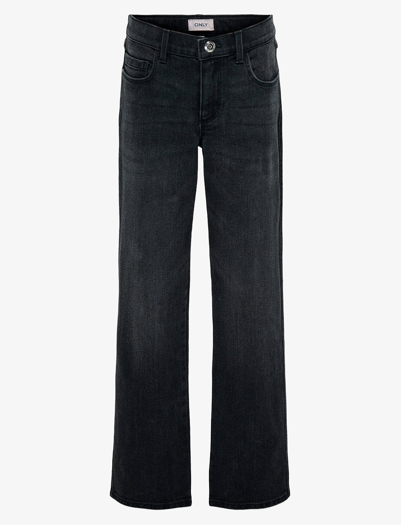 Kids Only - KOGBLAIR WIDE DNM JEANS PIM - brede jeans - washed black - 0