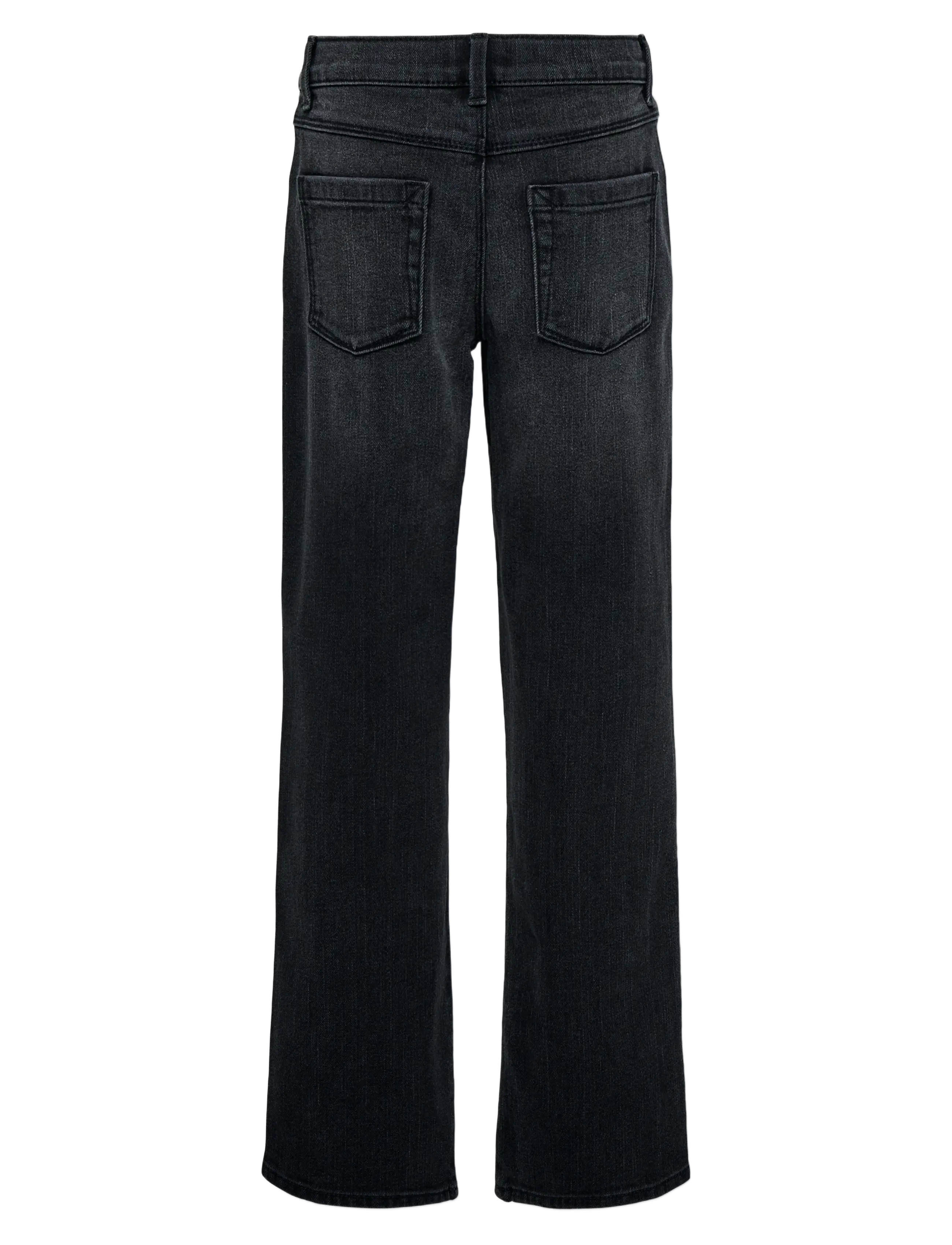 Kids Only - KOGBLAIR WIDE DNM JEANS PIM - pantalons larges - washed black - 1