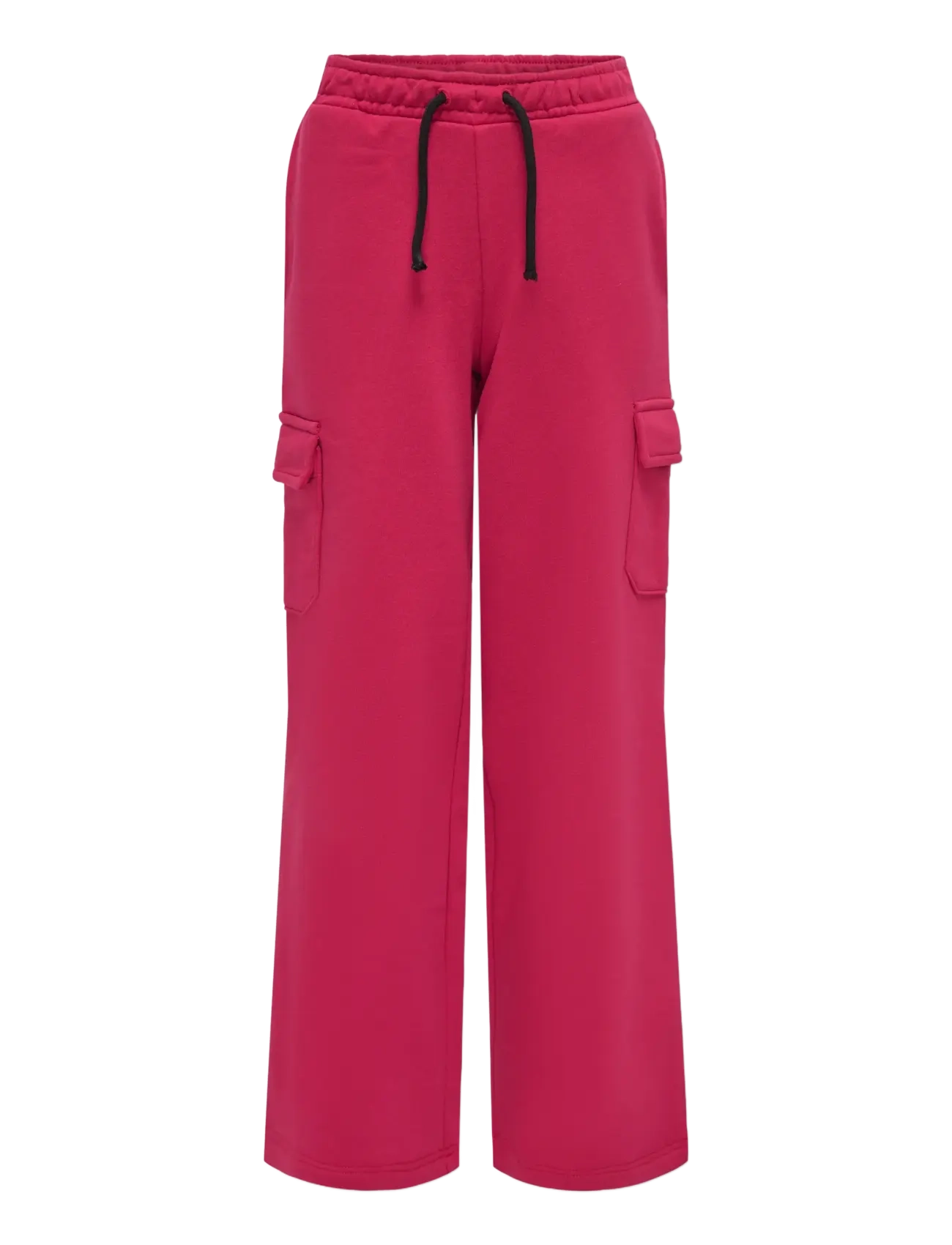 Kids Only KOGANNA CARGO WIDE LEG PANT CS SWT - Kleidung - GRANITA / pink/rose