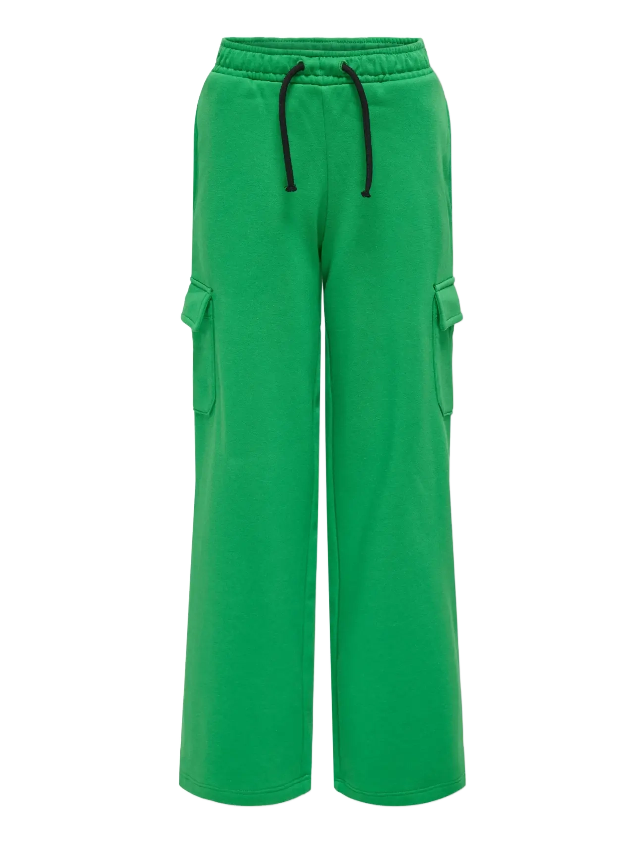 Kids Only KOGANNA CARGO WIDE LEG PANT CS SWT - Clothing - GREEN BEE / green