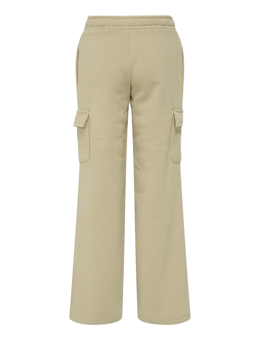 Kids Only - KOGANNA CARGO WIDE LEG PANT CS SWT - cargohosen - humus - 2