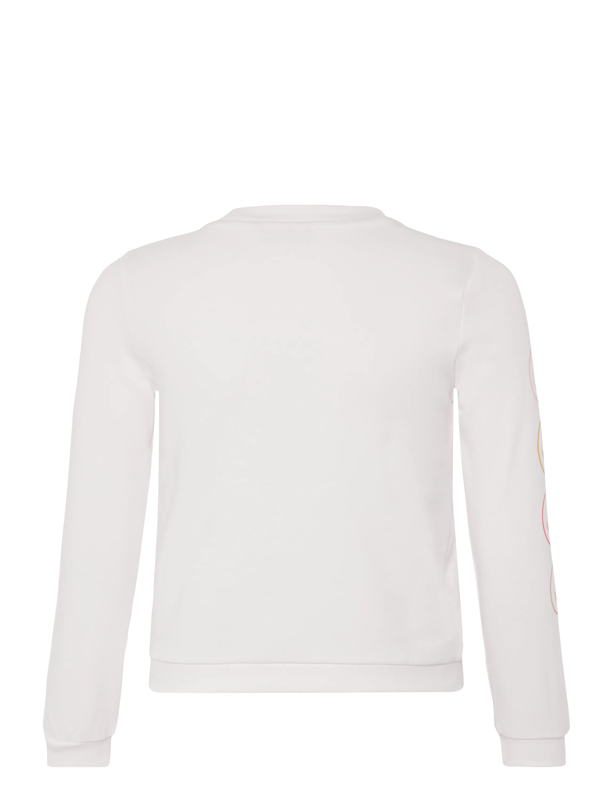 Kids Only - KOGLINDSAY LIFE L/S PRINTED CREW UB SWT - sweatshirts - cloud dancer - 1