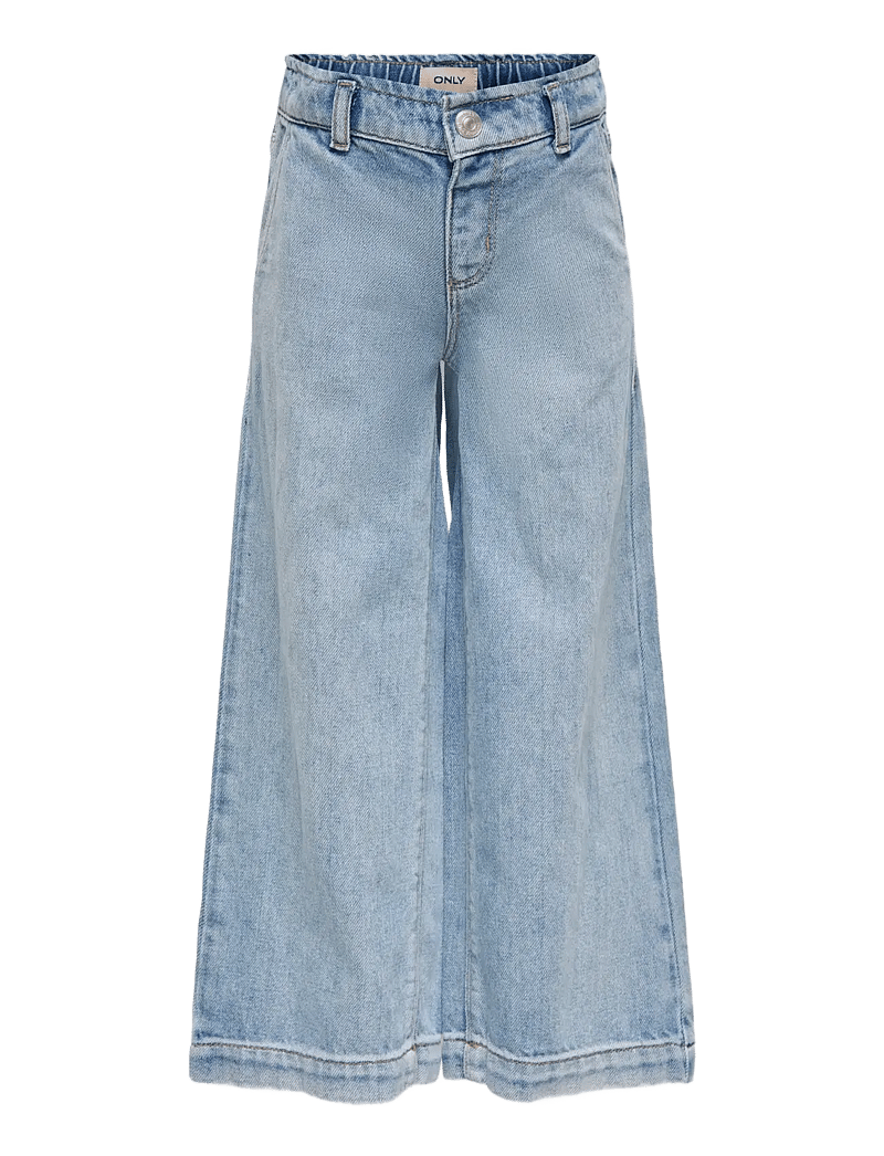 Kids Only - KMGCOMET WIDE DNM NOOS - hosen mit weitem bein - light blue denim - 0