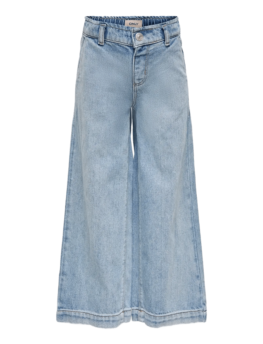 Kids Only - KMGCOMET WIDE DNM NOOS - pantalons larges - light blue denim - 1