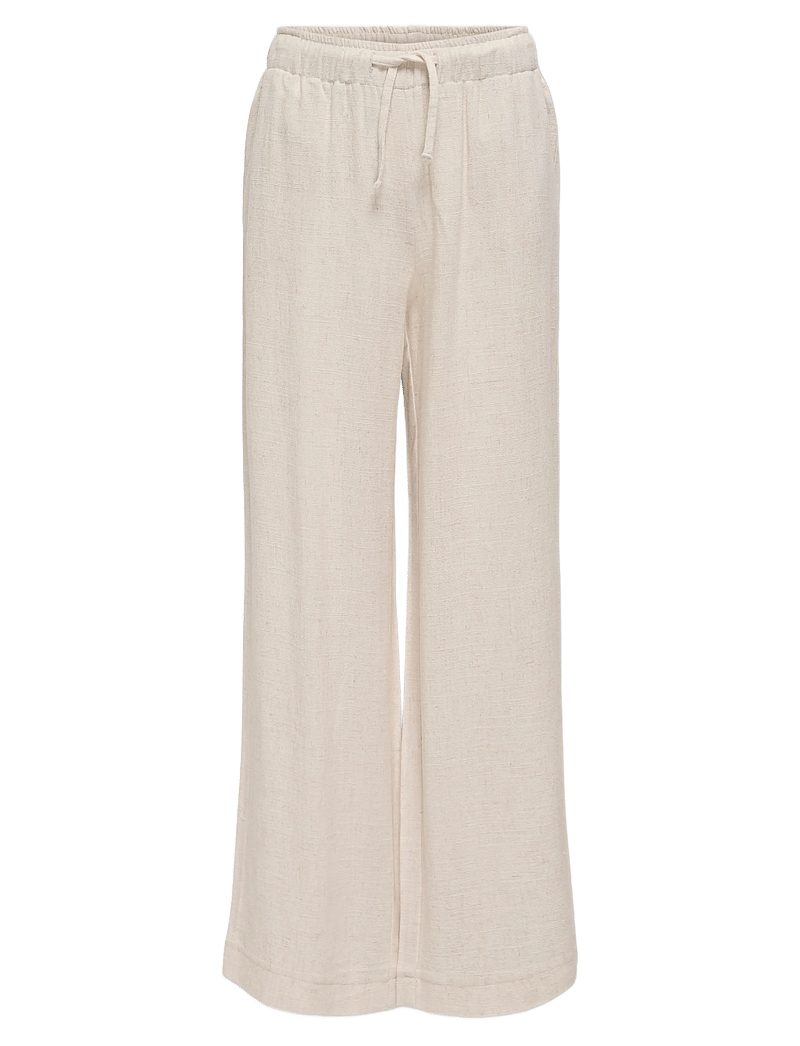 Kids Only - KOGSIESTA PULL-UP LINEN BLEND PNT NOOS - bukser - moonbeam - 1