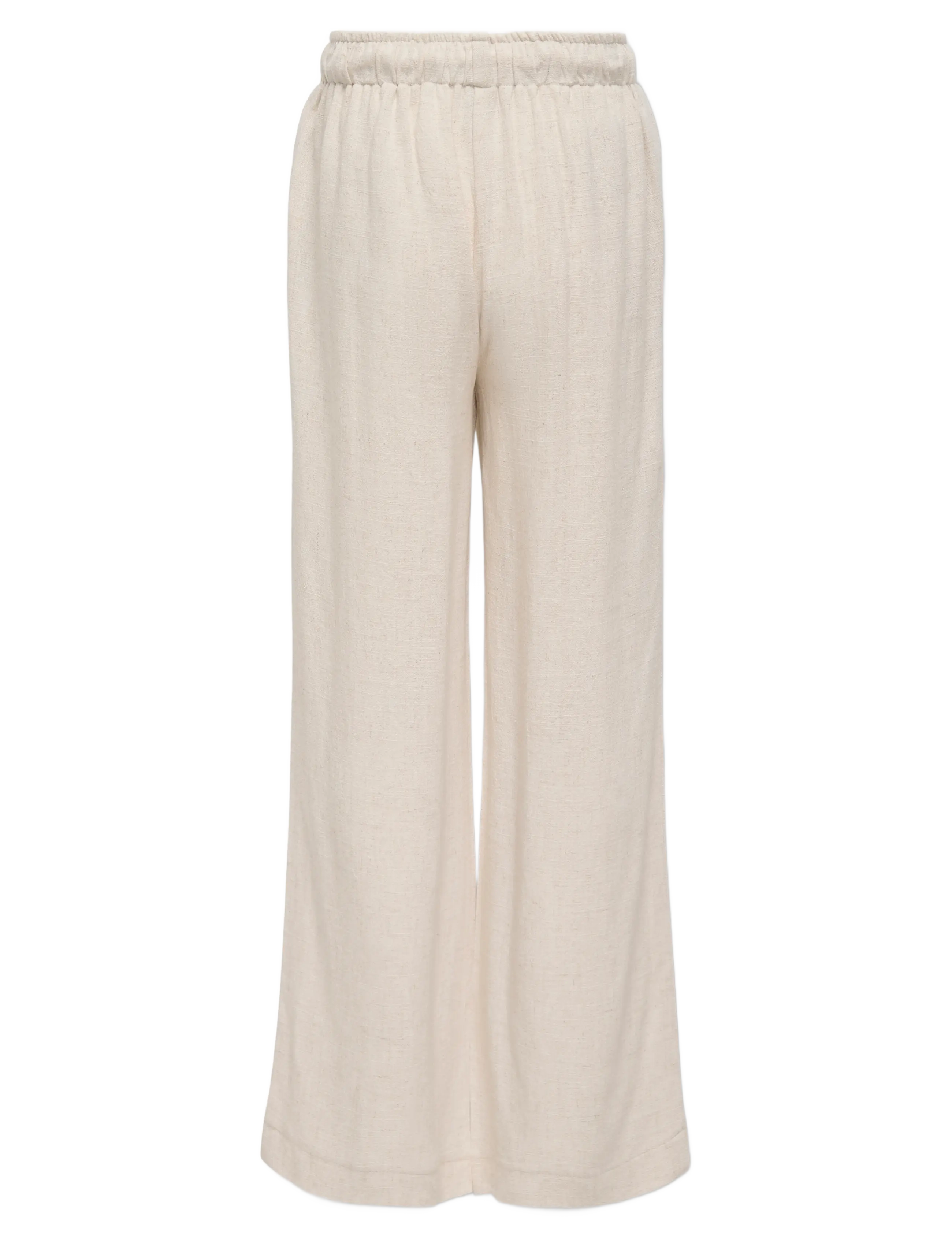 Kids Only - KOGSIESTA PULL-UP LINEN BLEND PNT NOOS - leinen-kleidung - moonbeam - 2