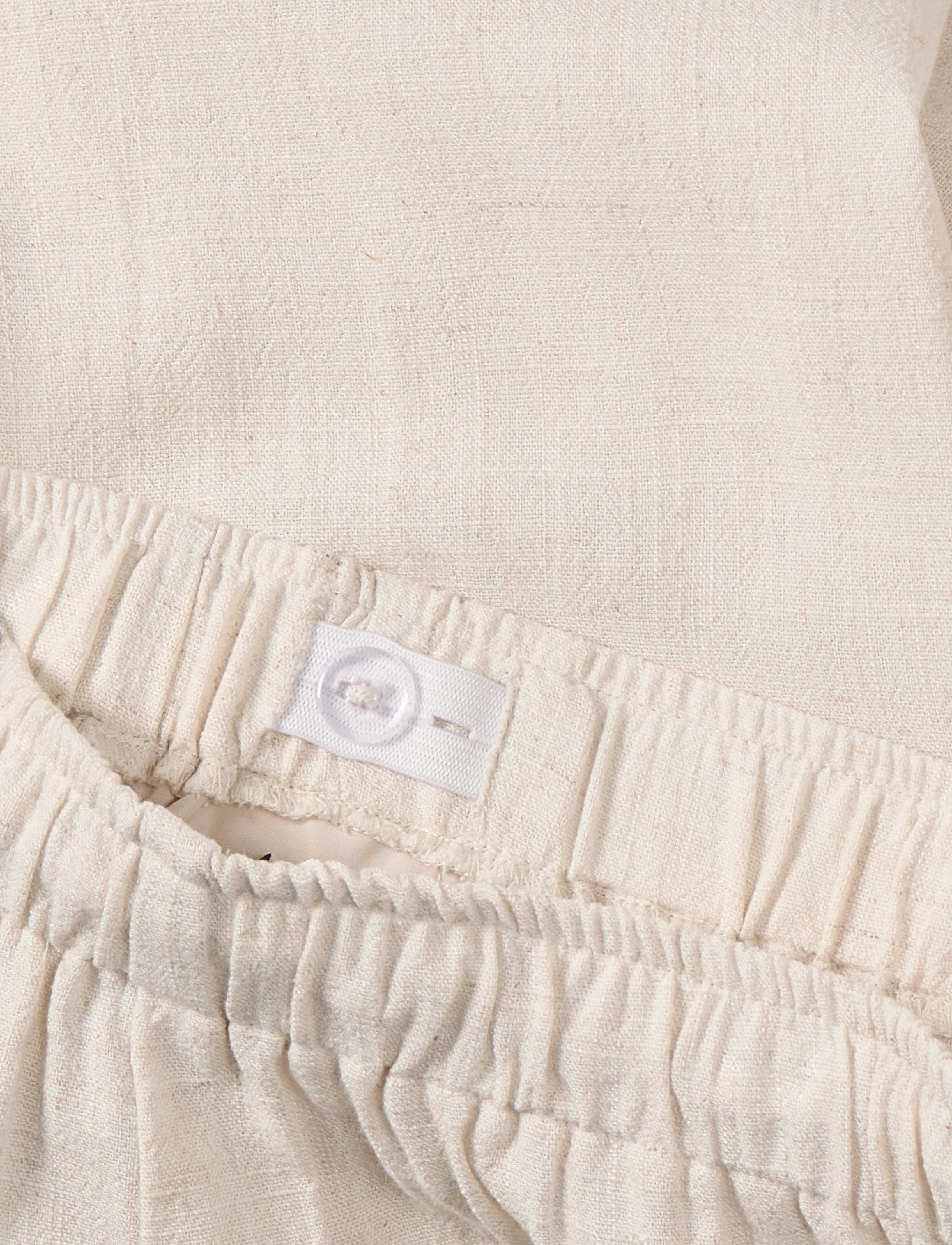 Kids Only - KOGSIESTA PULL-UP LINEN BLEND PNT NOOS - leinen-kleidung - moonbeam - 3