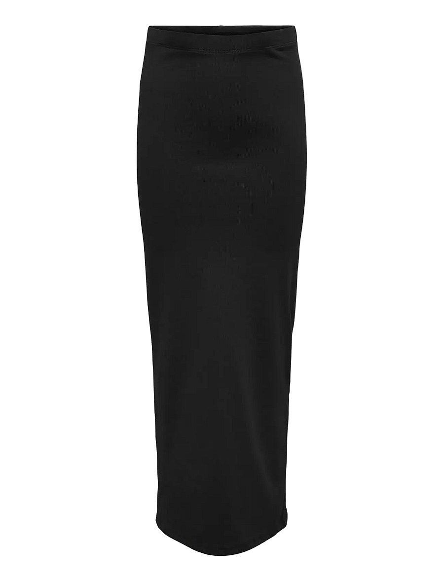 Kids Only - KOGSILVINA MIDI SKIRT SWT - black - 1