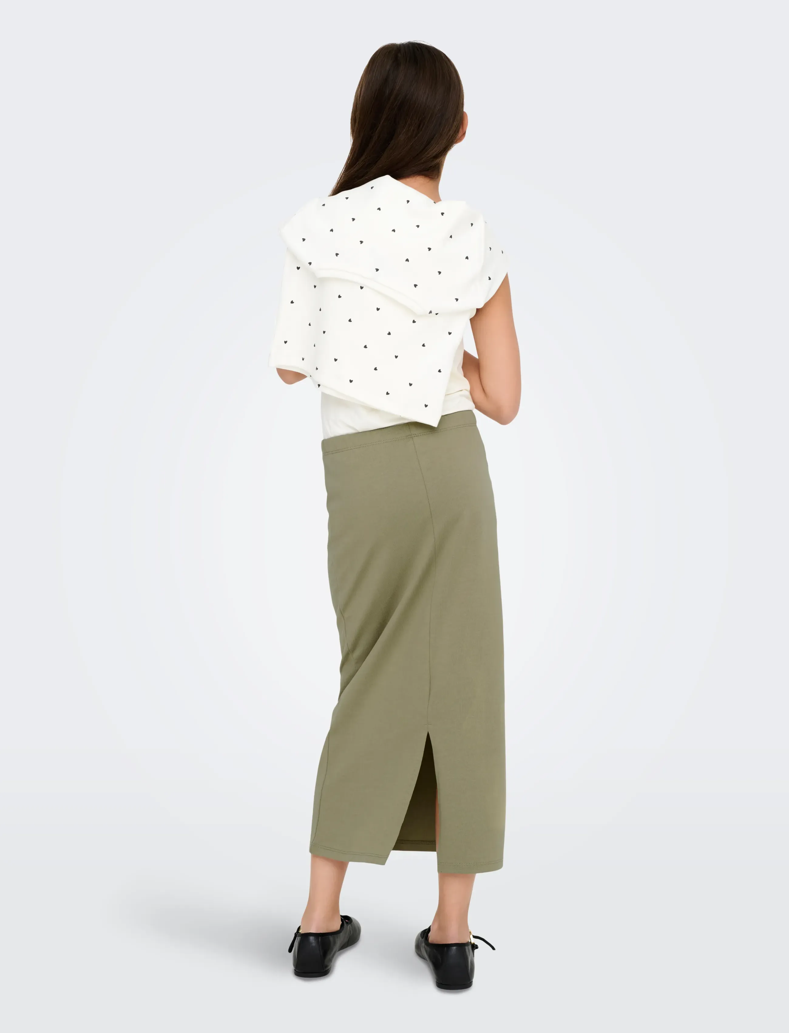 Kids Only - KOGSILVINA MIDI SKIRT SWT - midi skirts - mermaid - 3