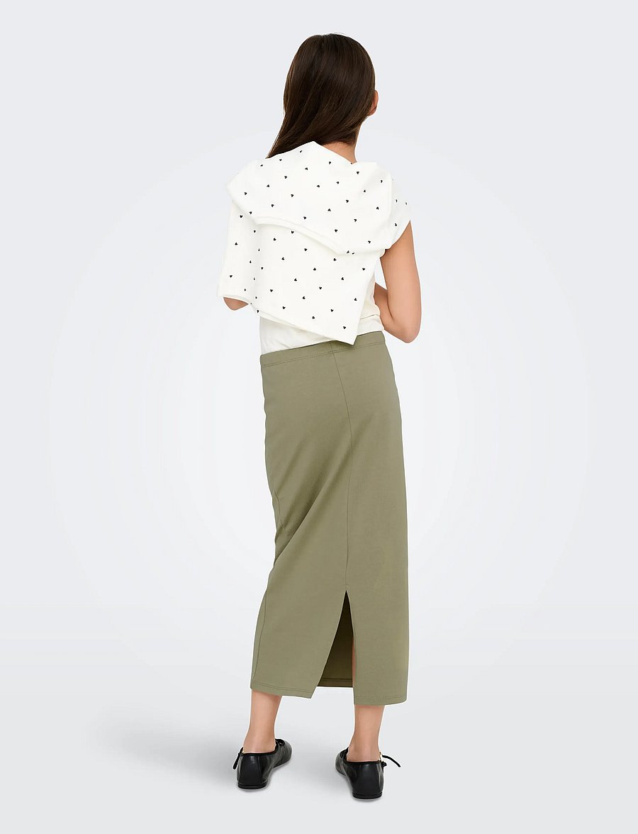 Kids Only - KOGSILVINA MIDI SKIRT SWT - midi-röcke - mermaid - 3