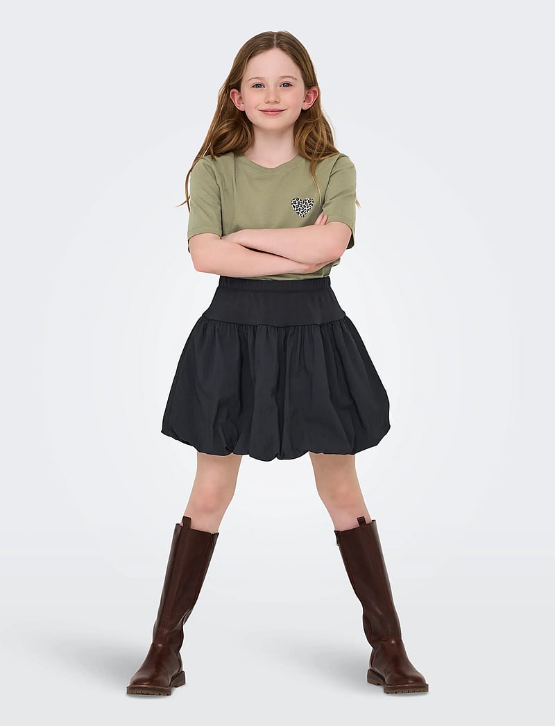 Kids Only - KOGREX LEO HEART S/S TOP JRS NOOS - lühikeste varrukatega t-särgid - mermaid - 5