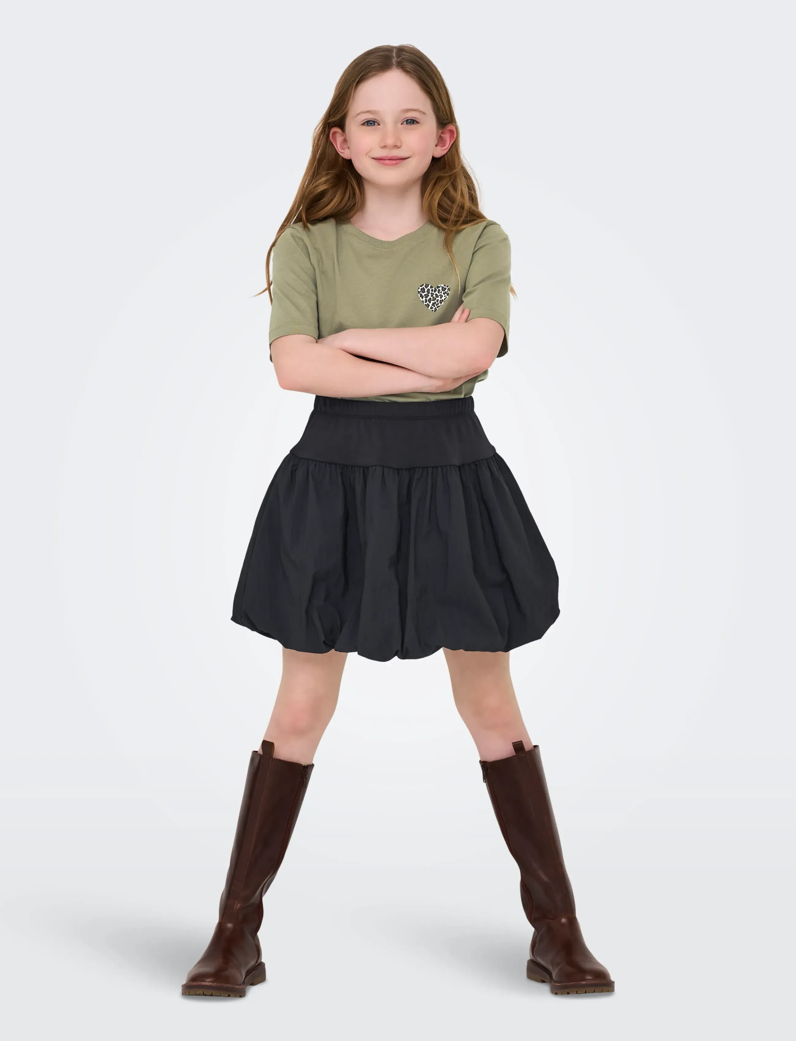 Kids Only - KOGREX LEO HEART S/S TOP JRS NOOS - stutterma bolir - mermaid - 5