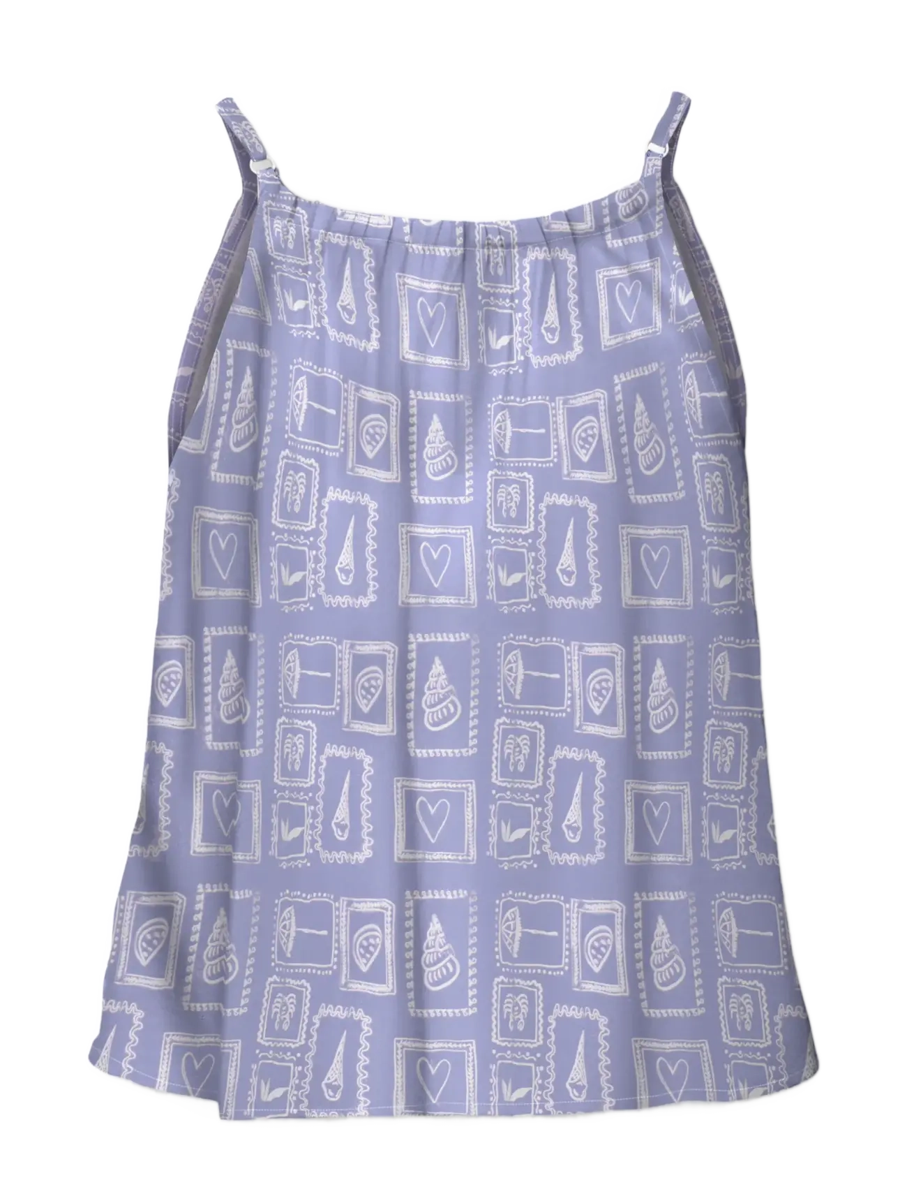 Kids Only - KOGZALINA LIFE STRAP TOP PTM - Ærmeløs undertrøje - sweet lavender - 1