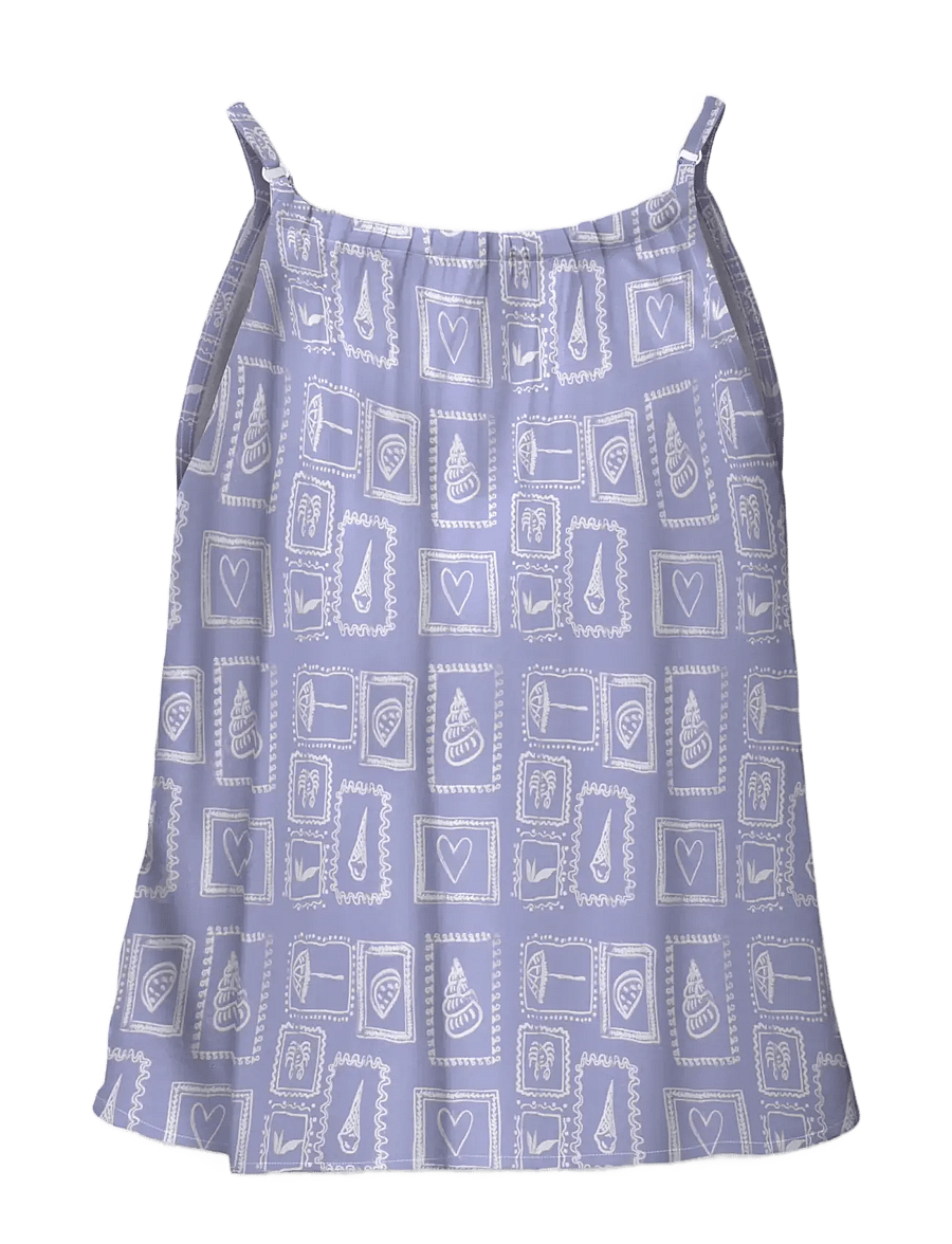 Kids Only - KOGZALINA LIFE STRAP TOP PTM - tank tops - sweet lavender - 1