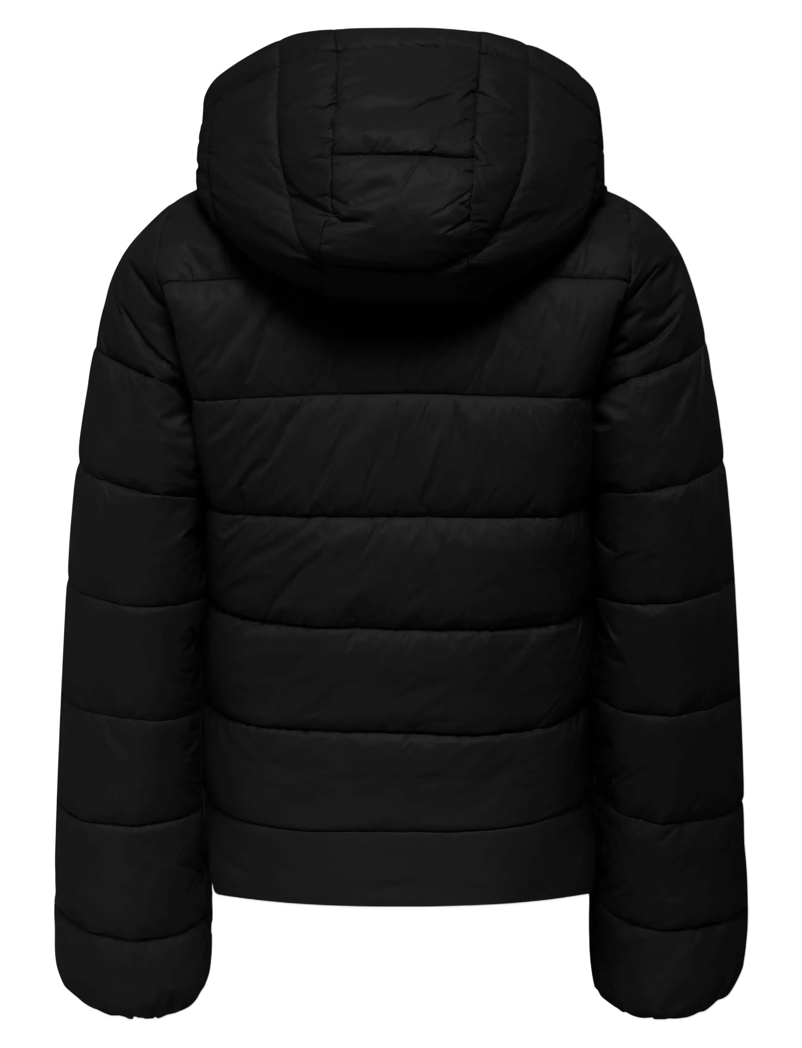 Kids Only - KOGKAJSA LIGHT QUILT HOOD JKT OTW NOOS - veste d'hiver - black - 1