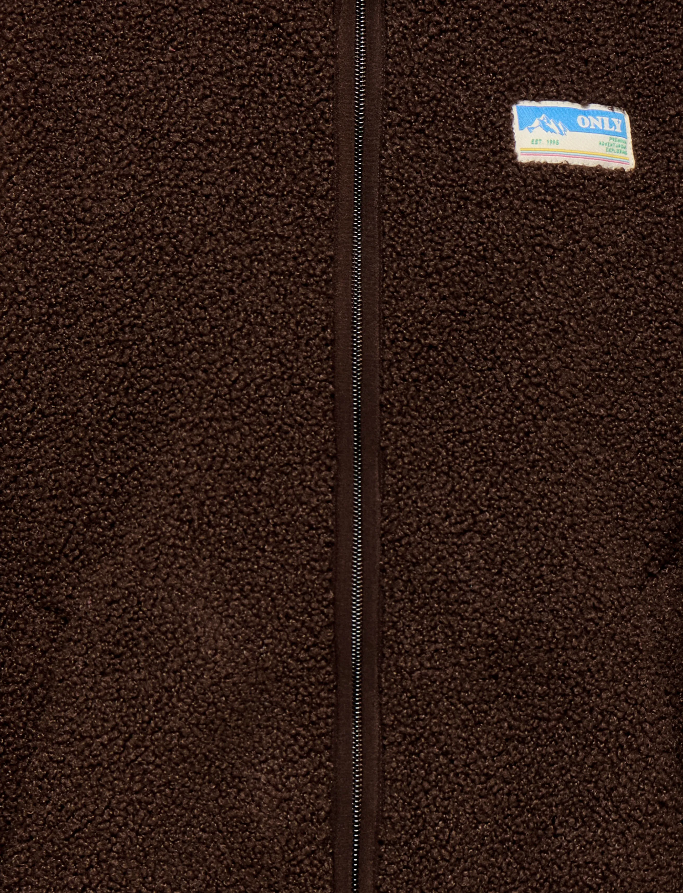 Kids Only - KOGEVA LIFE TEDDY JACKET CP OTW NOOS - fleecejacken - chestnut - 2