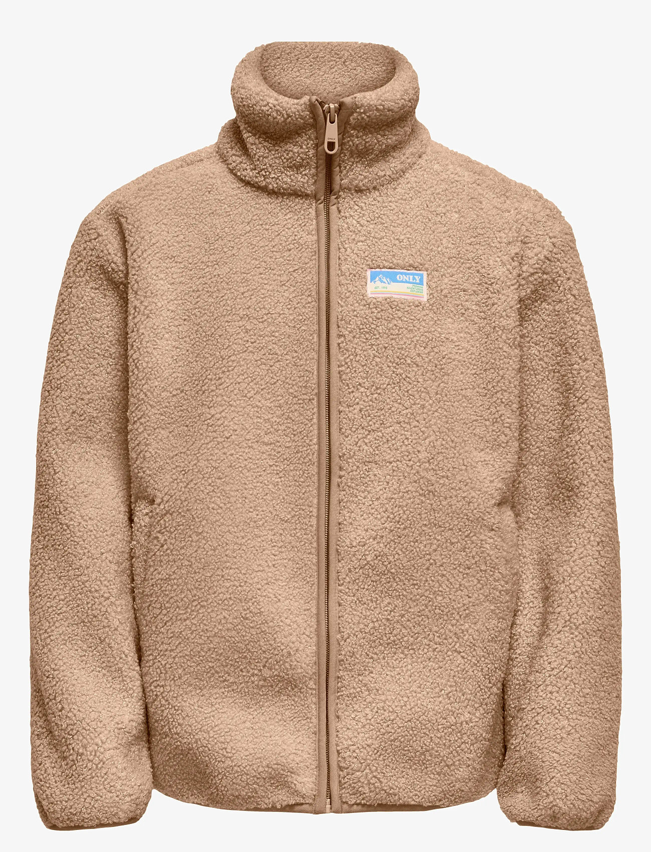 Kids Only - KOGEVA LIFE TEDDY JACKET CP OTW NOOS - fleecejacken - cuban sand - 0