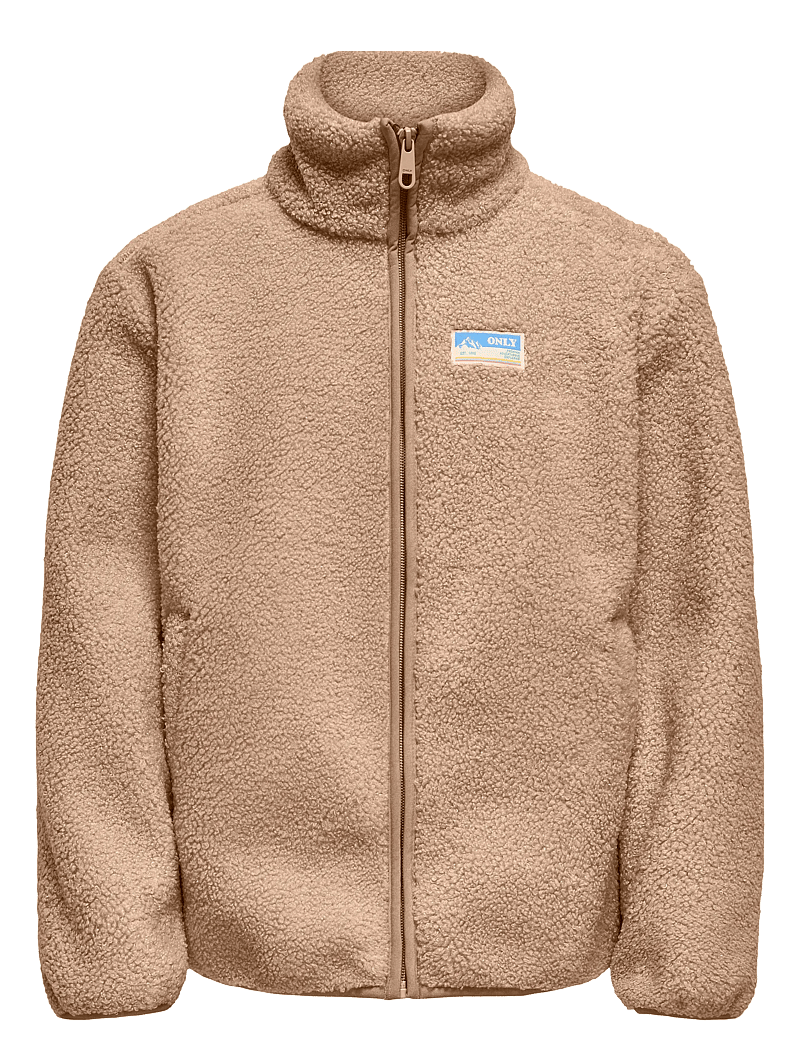 Kids Only - KOGEVA LIFE TEDDY JACKET CP OTW NOOS - fleecejacken - cuban sand - 0