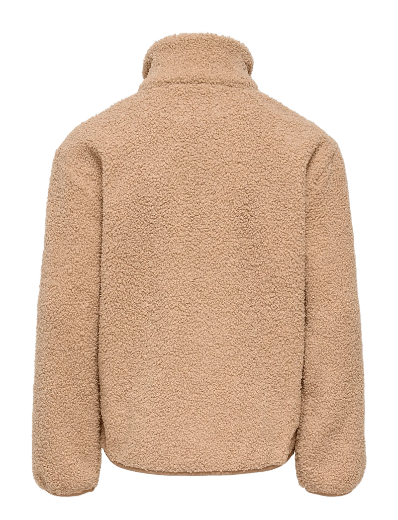 Kids Only - KOGEVA LIFE TEDDY JACKET CP OTW NOOS - fleece jackets - cuban sand - 2