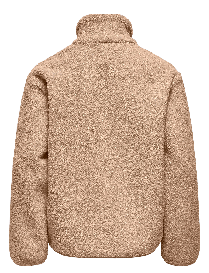 Kids Only - KOGEVA LIFE TEDDY JACKET CP OTW NOOS - fleecejacken - cuban sand - 1