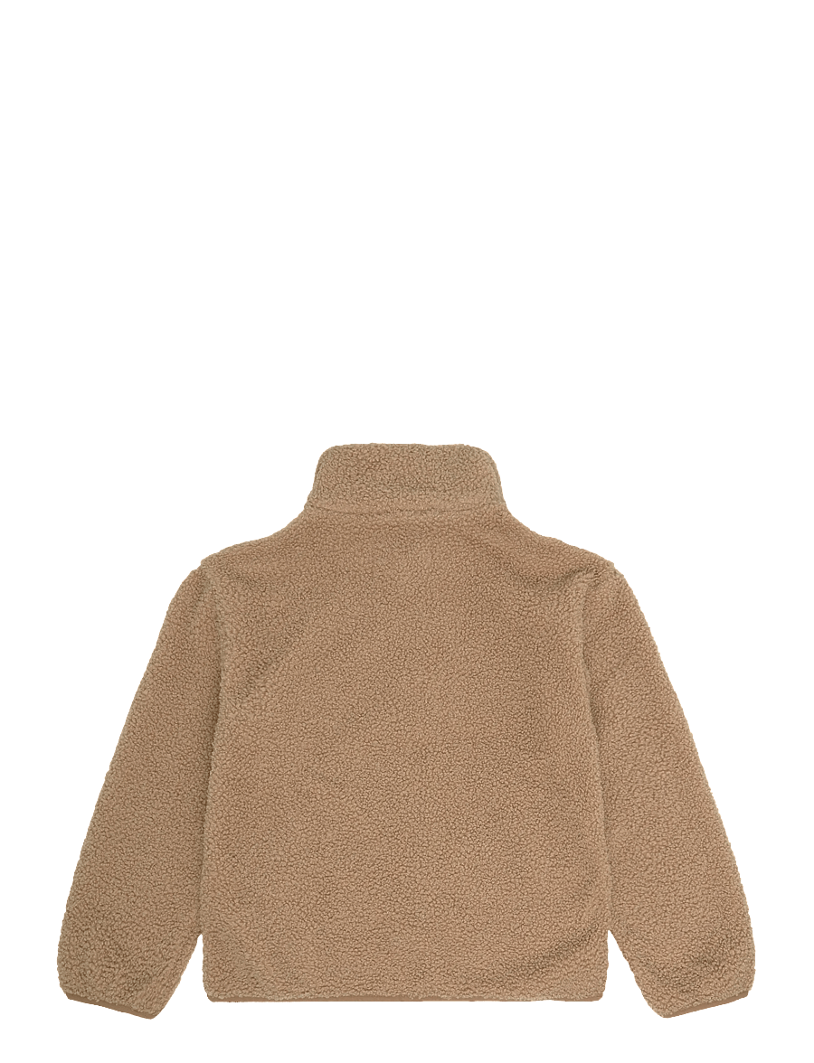 Kids Only - KOGEVA LIFE TEDDY JACKET CP OTW NOOS - fleecejacken - cuban sand - 2