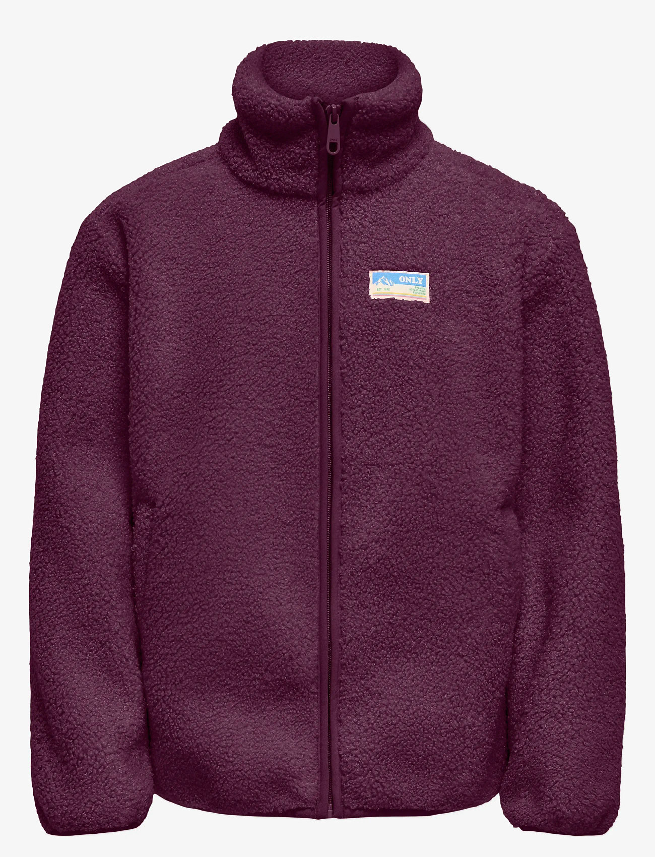 Kids Only - KOGEVA LIFE TEDDY JACKET CP OTW NOOS - fleecejacken - mauve wine - 1