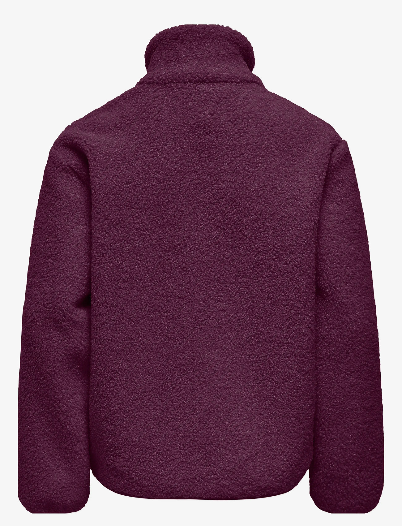 Kids Only - KOGEVA LIFE TEDDY JACKET CP OTW NOOS - fleecejacken - mauve wine - 2