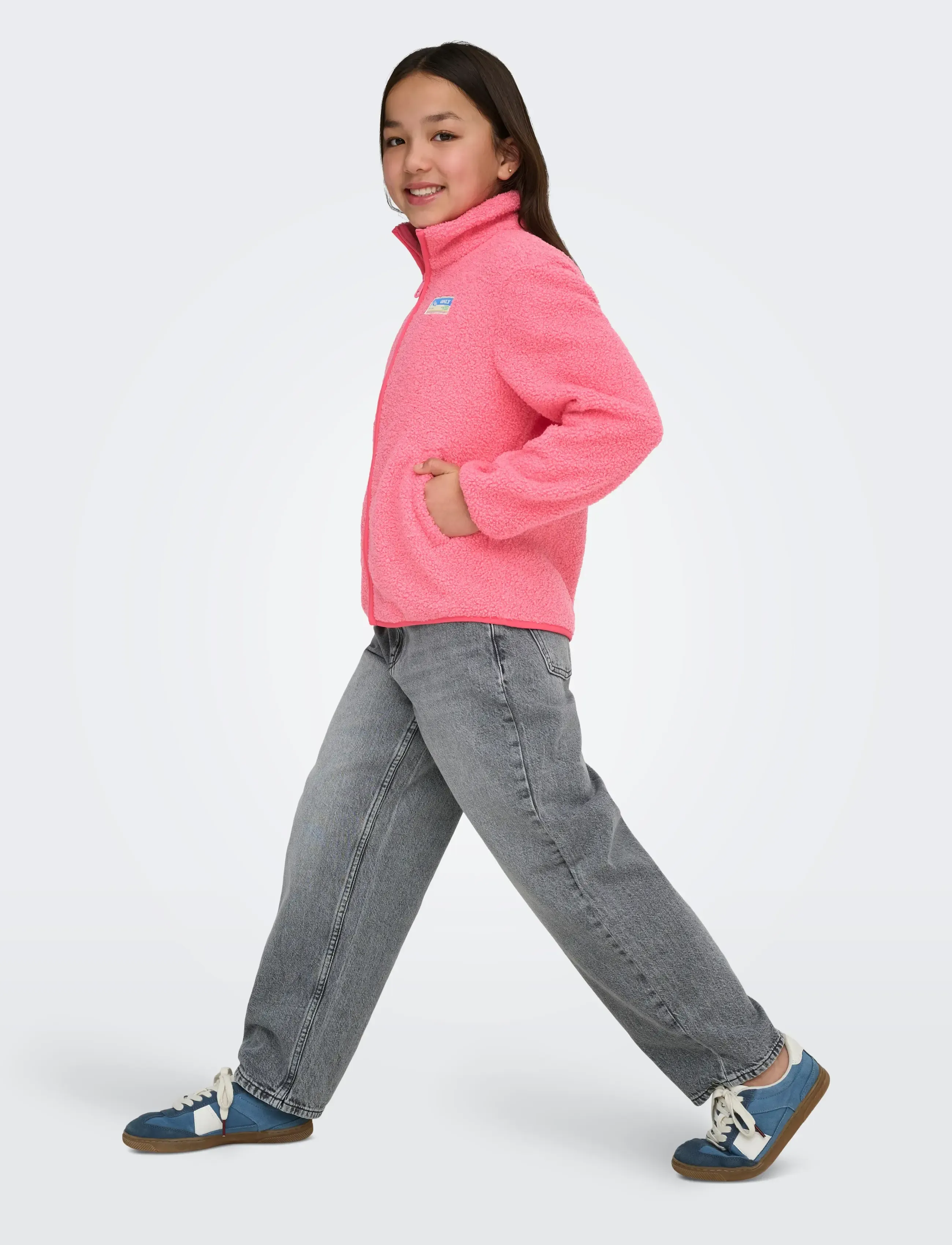 Kids Only - KOGEVA LIFE TEDDY JACKET CP OTW NOOS - fliisjakid - pink lemonade - 5
