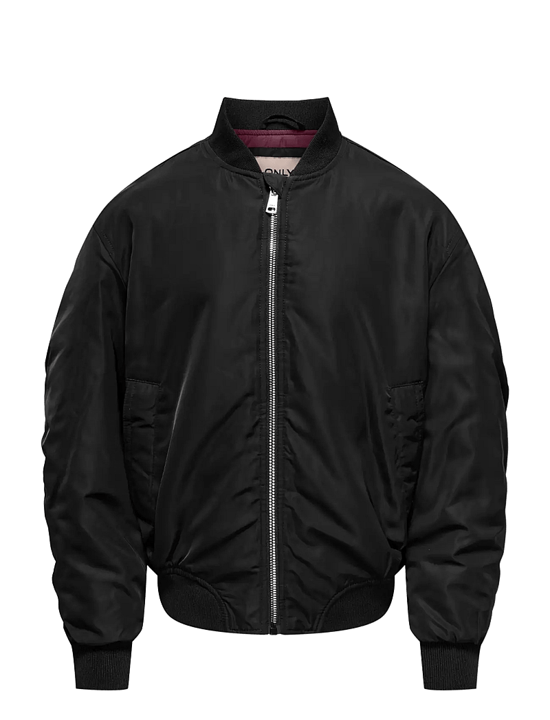 Kids Only - KOGMINNA AW LIFE PADDED BOMBER CP OTW - bomberjacken - black - 1