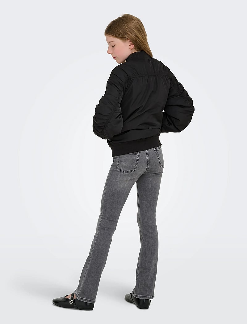 Kids Only - KOGMINNA AW LIFE PADDED BOMBER CP OTW - bomberjacken - black - 3