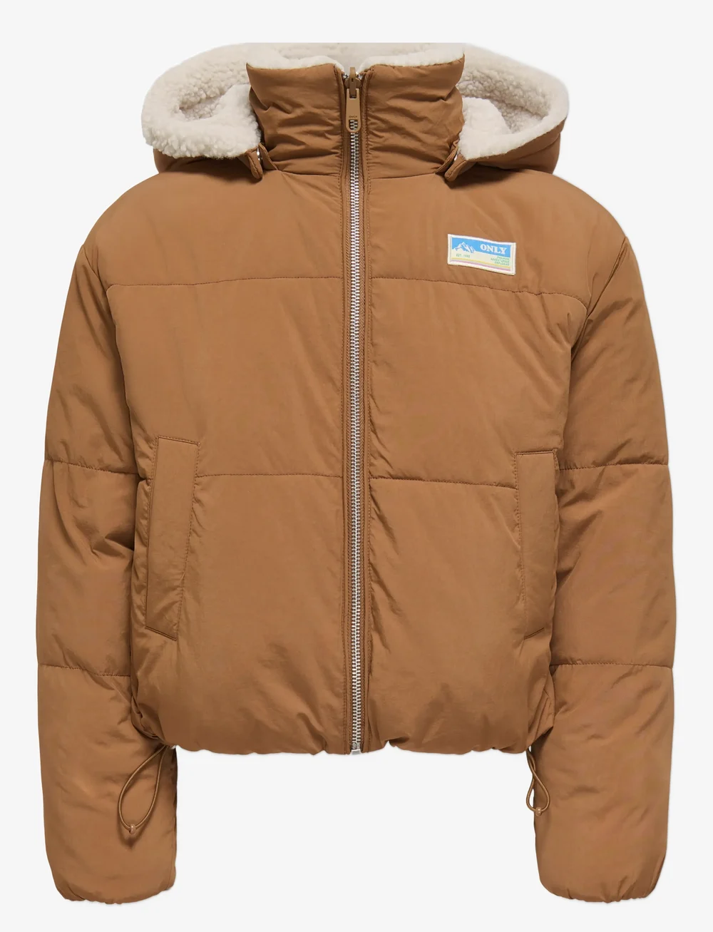 Kids Only - KOGMARIA LIFE REVERSIB PUFFER JACKET OTW - vinterjackor - toasted coconut - 1