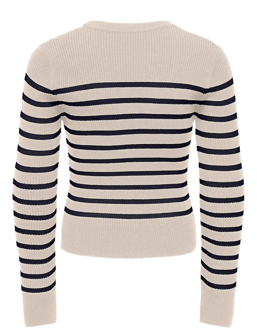 Kids Only - KOGAMY LIFE LS BUTTON VNECK CARD CP KNT - koftor - birch - 1