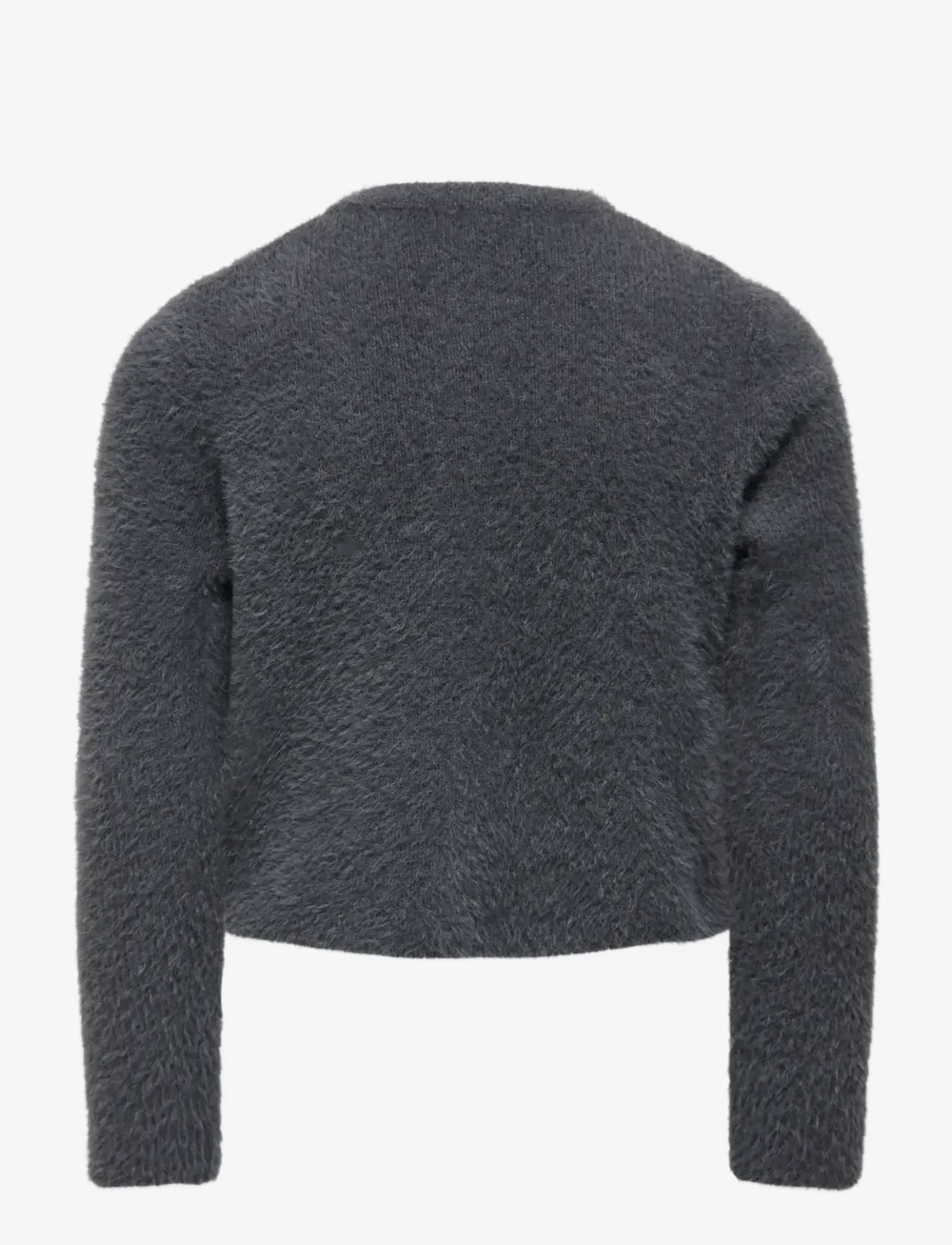 Kids Only - KOGPIUMO PETRA PEARL O-NECK CAR KNT NOOS - cardigans - blackened pearl - 1