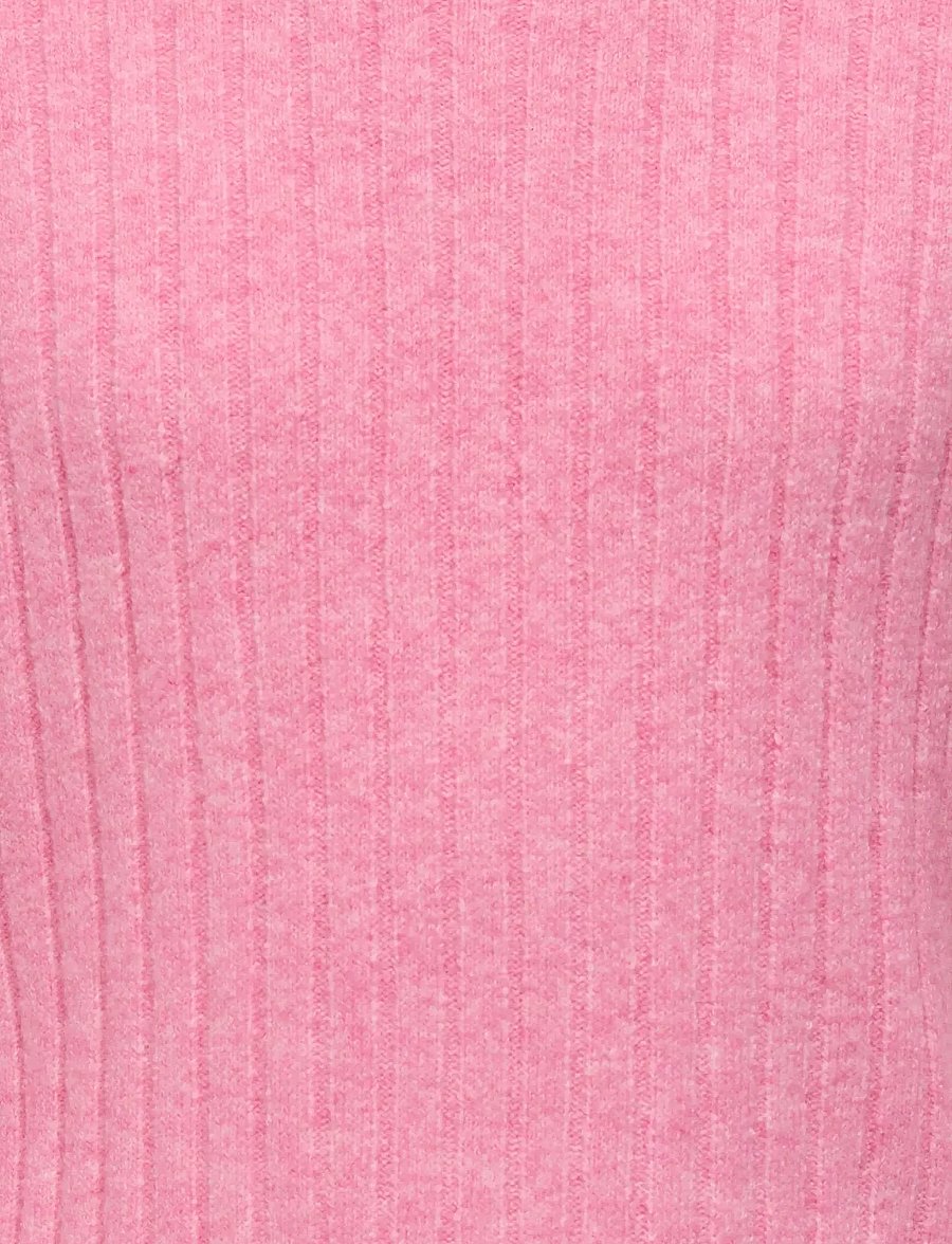 Kids Only - KOGJEANETT LIFE LS RIB O-NECK CP KNT - pulls - sea pink - 2