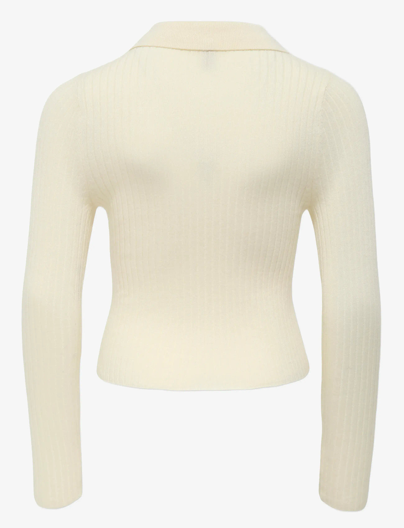 Kids Only - KOGMILA LS RIB BUTTON POLO NECK CP KNT - pulls - birch - 2