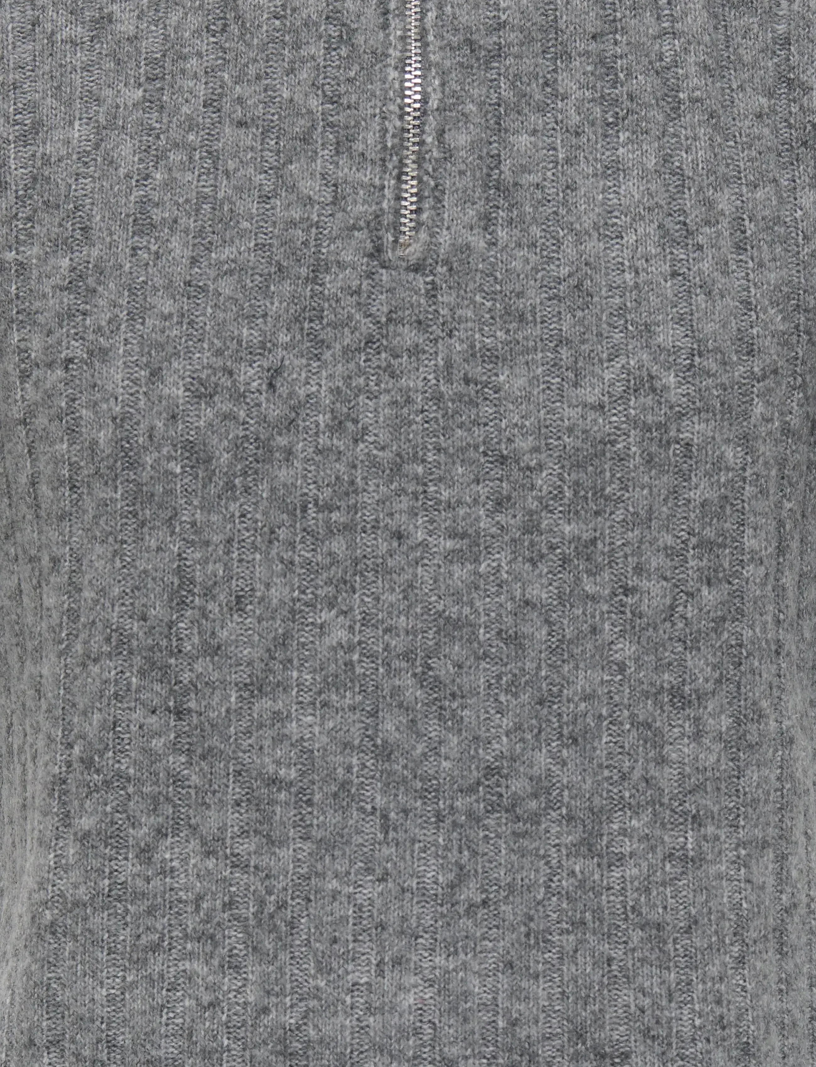 Kids Only - KOGJEANETT LIFE SL RIB ROLL VEST CP KNT - pulls - medium grey melange - 2