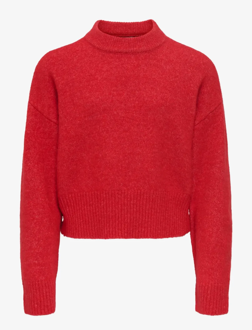 Kids Only - KOGRENE LIFE LS BUTTON O-NECK CP KNT - trøjer - salsa - 1