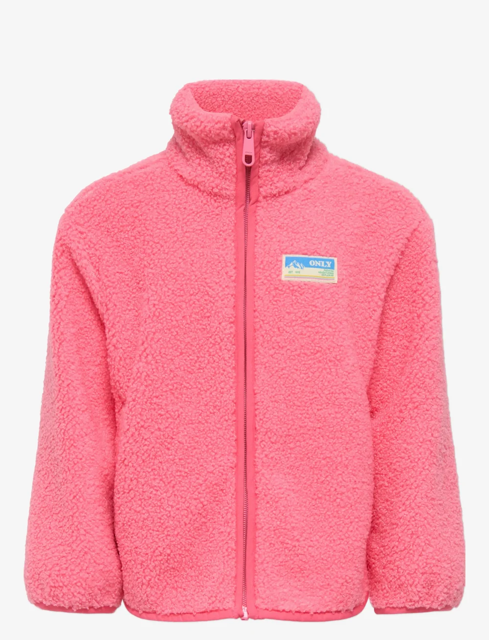 Kids Only - KMGEVA LIFE TEDDY JACKET CP OTW - fliisjakid - pink lemonade - 0