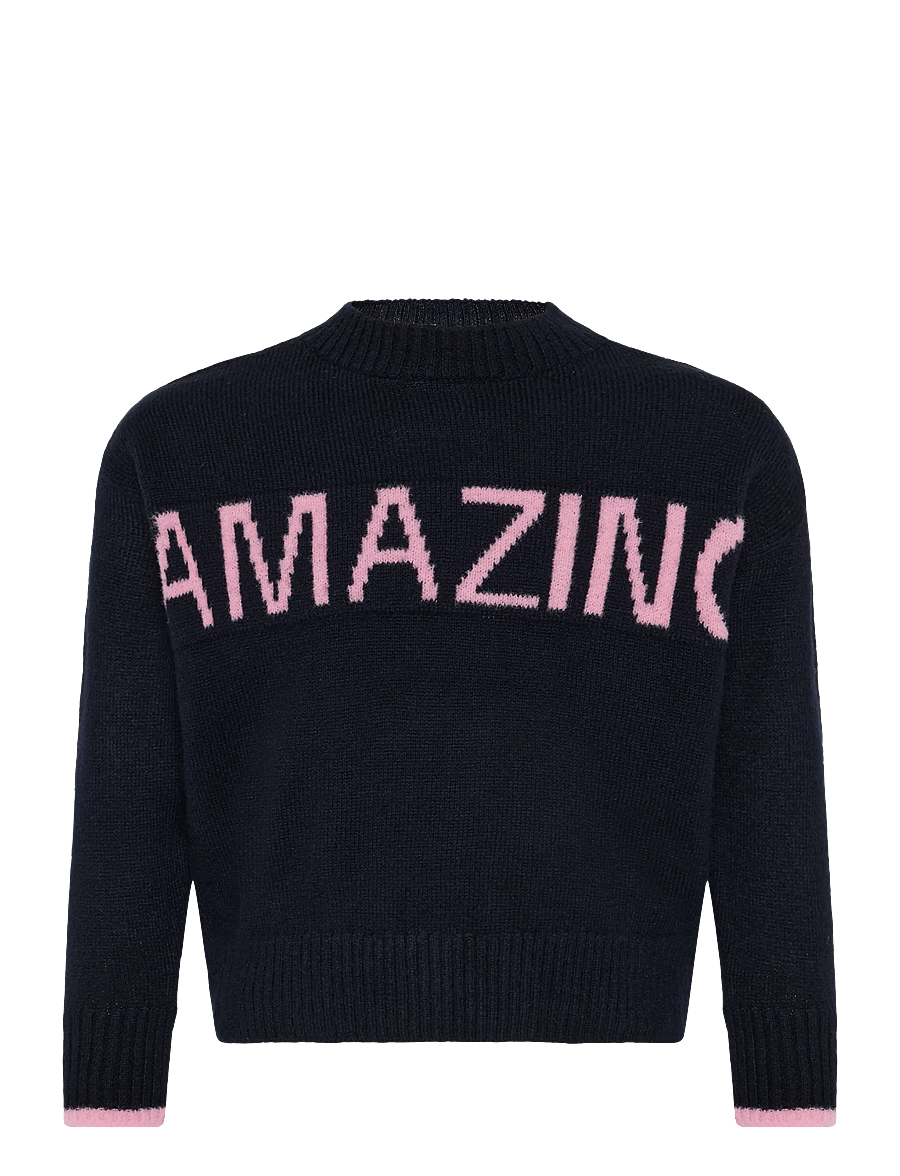 Kids Only - KOGAMOUR LS ONECK PULLOVER CP KNT - night sky - 0