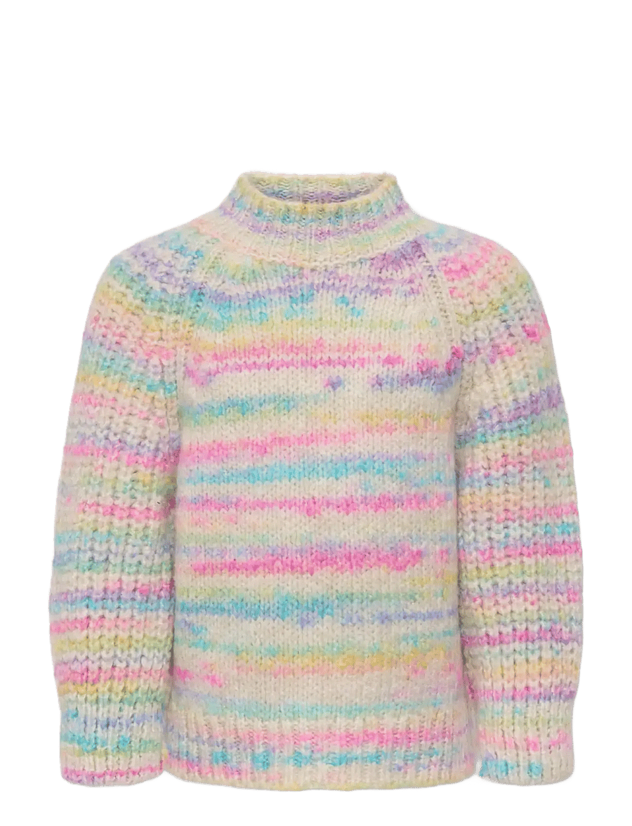 Kids Only - KMGCARMA-LIA L/S O-NECK CP KNT - pulls - pumice stone - 0