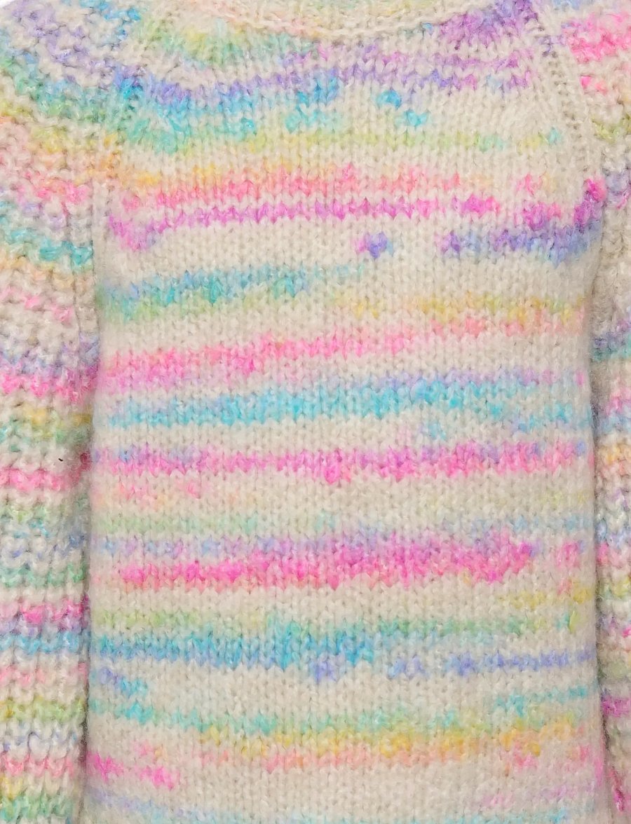 Kids Only - KMGCARMA-LIA L/S O-NECK CP KNT - pulls - pumice stone - 2