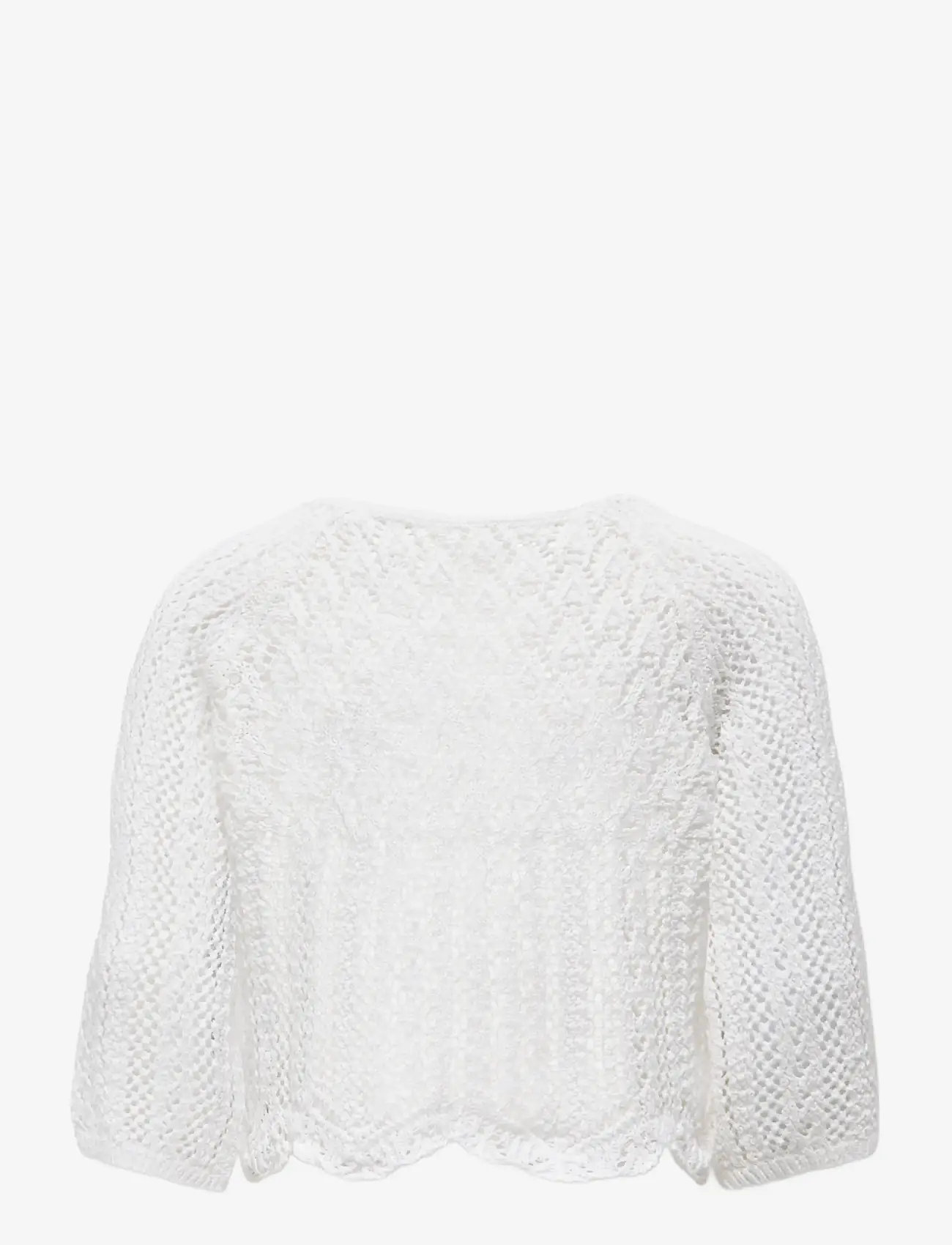 Kids Only - KOGNOLA LIFE  3/4 PULLOVER KNT NOOS - stickade tröjor - cloud dancer - 1