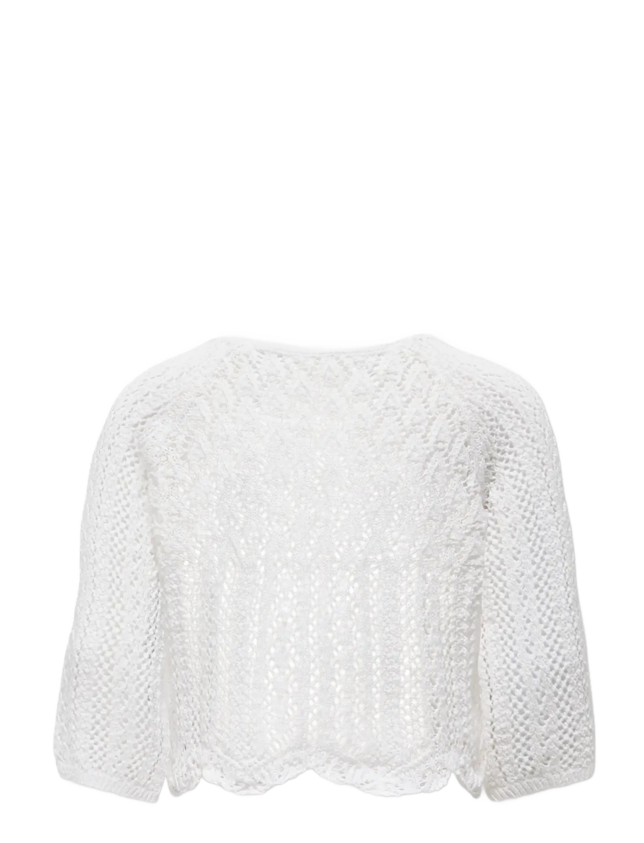 Kids Only - KOGNOLA LIFE  3/4 PULLOVER KNT NOOS - džemperi - cloud dancer - 1