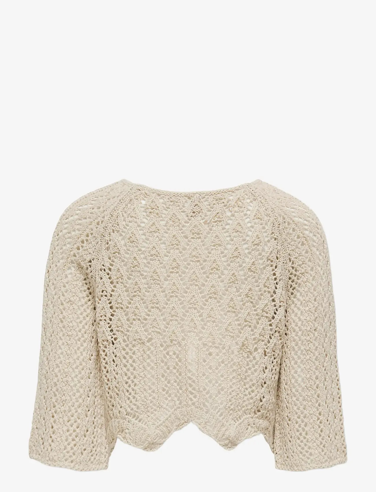 Kids Only - KOGNOLA LIFE  3/4 PULLOVER KNT NOOS - stickade tröjor - pumice stone - 1