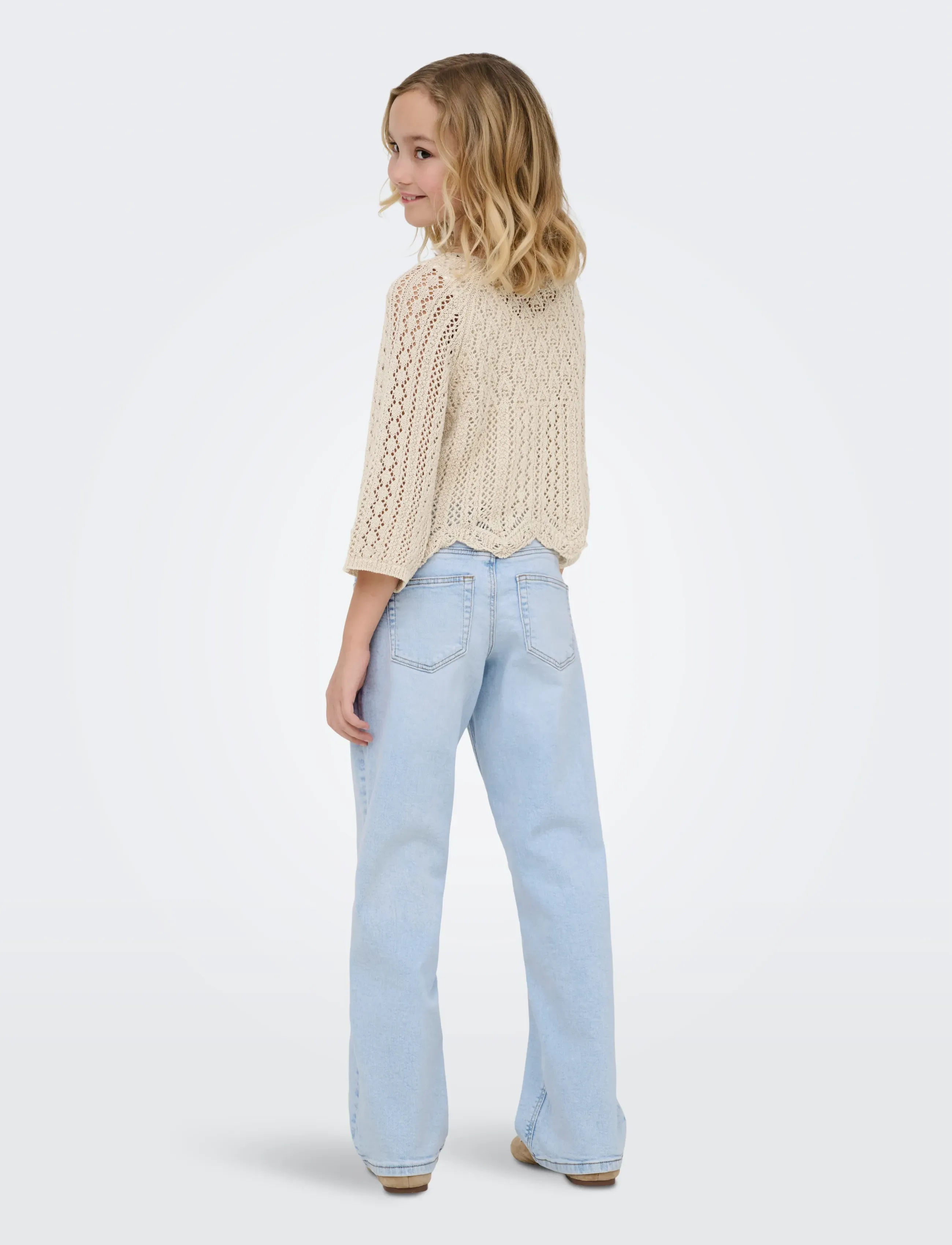Kids Only - KOGNOLA LIFE  3/4 PULLOVER KNT NOOS - pullover - pumice stone - 3