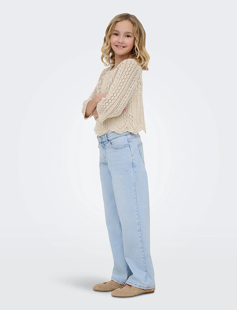 Kids Only - KOGNOLA LIFE 3/4 PULLOVER KNT NOOS - pullover - pumice stone - 4