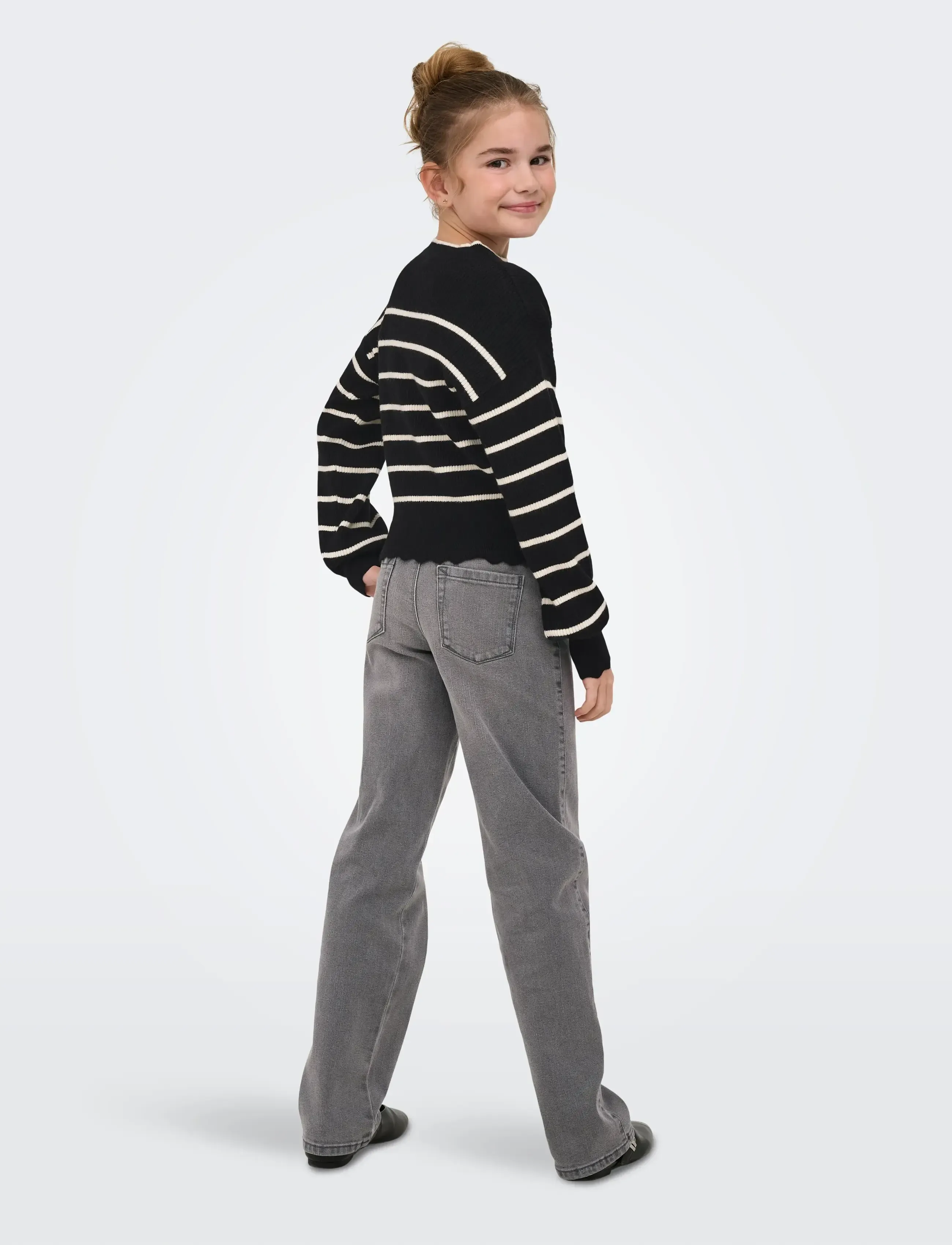 Kids Only - KOGIBI LS O-NECK PULLOVER CP KNT NOOS - džemprid - black - 3