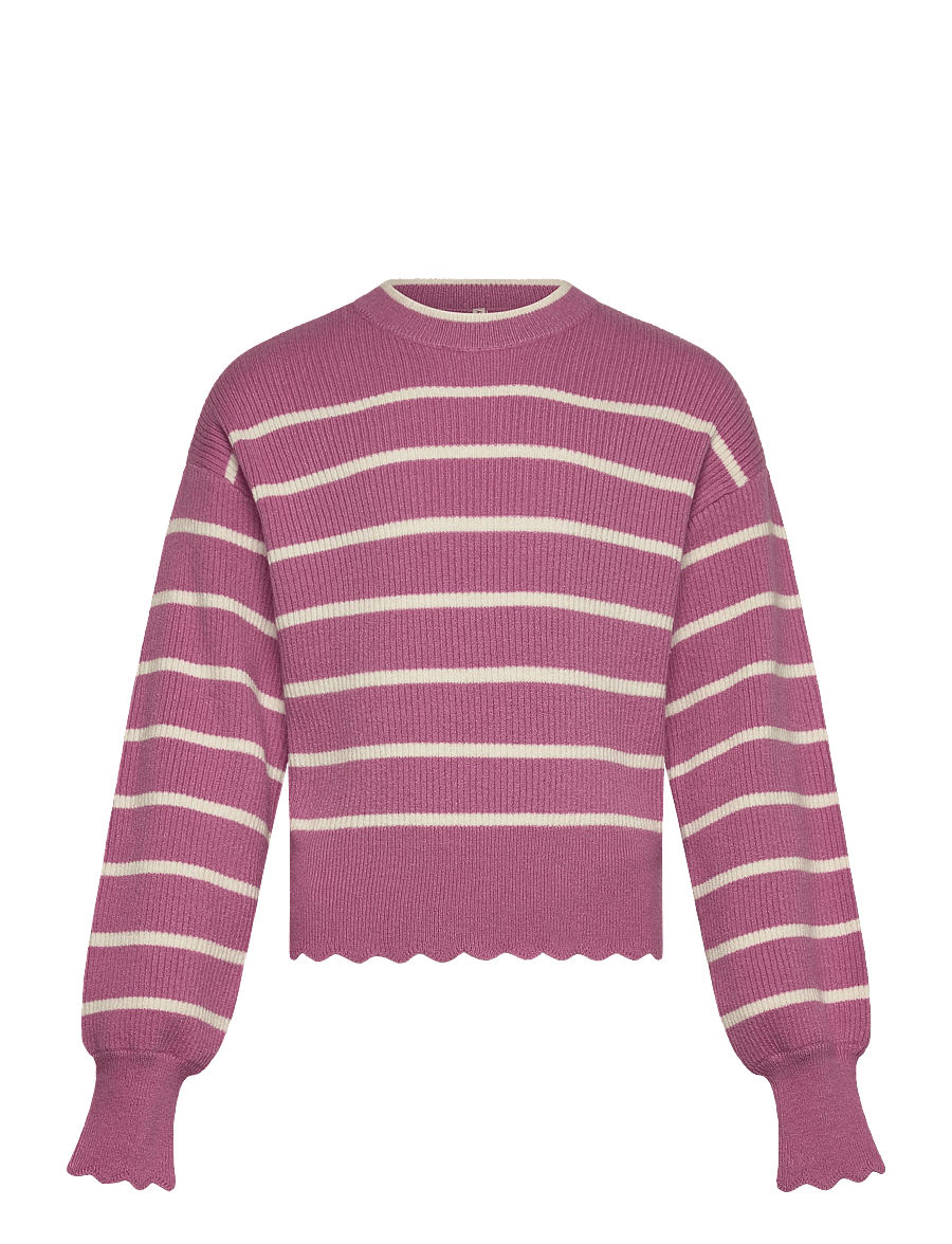 Kids Only - KOGIBI LS O-NECK PULLOVER CP KNT NOOS - džemprid - mauve orchid - 0