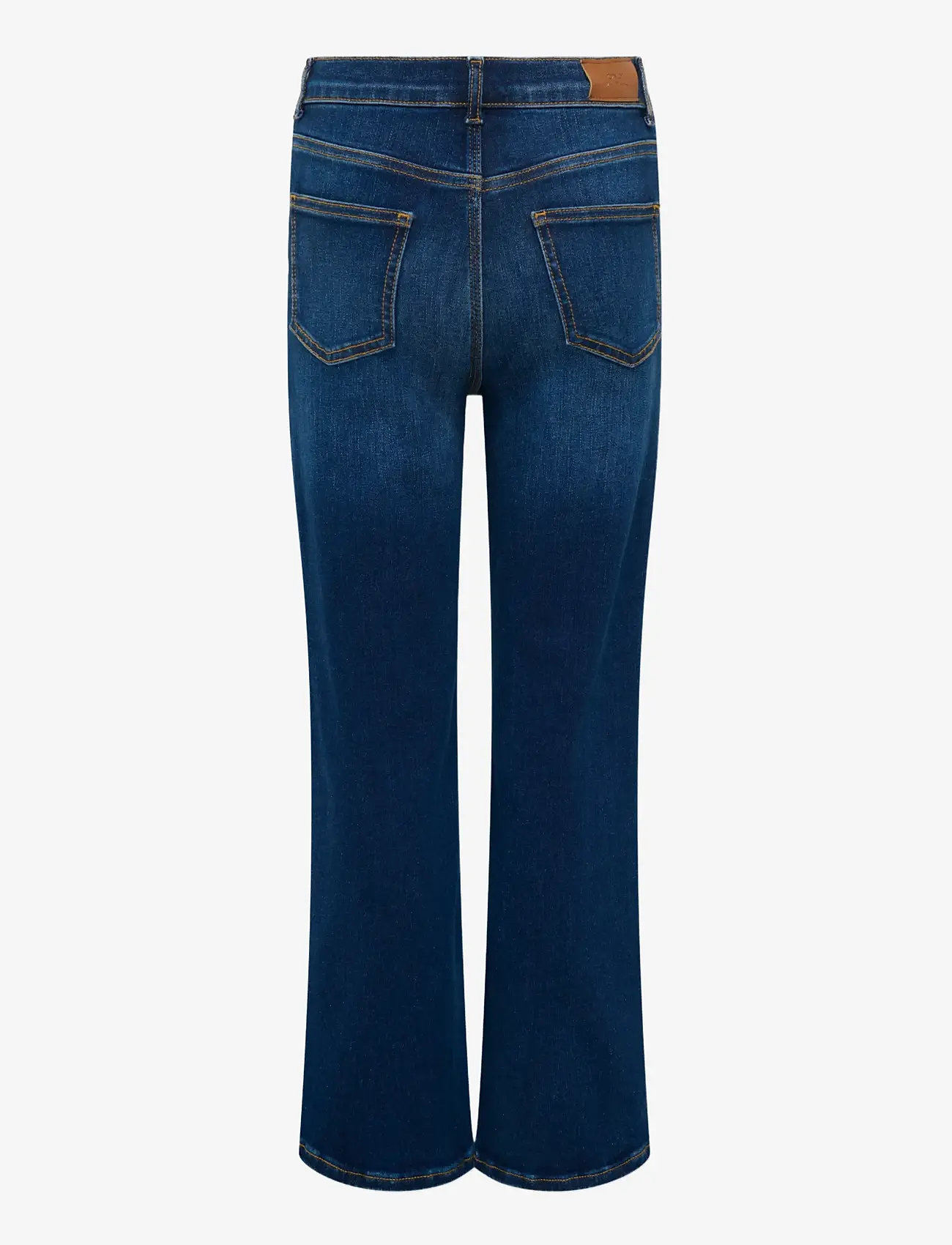 Kids Only - KOGMADISON BLUSH WIDE DNM DIA092 NOOS - hosen mit weitem bein - dark blue denim - 1